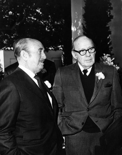 Jack Benny and Jack Warner