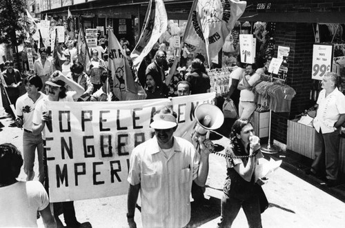 May Day parade march, 1980