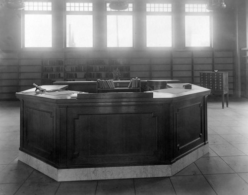 Vermont Square Branch Library Circulation Desk