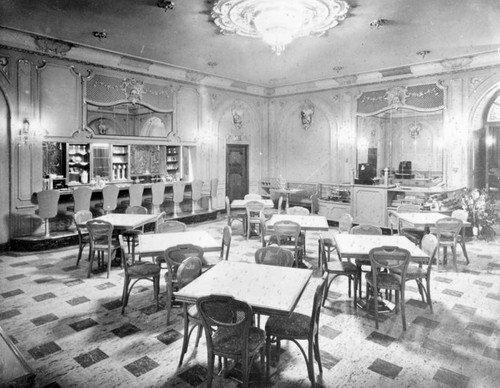 Restaurant interior, Los Angeles Theatre