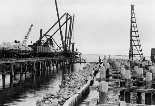 Pier construction