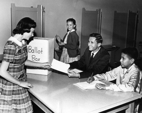 Democracy training starts early in Pacoima school