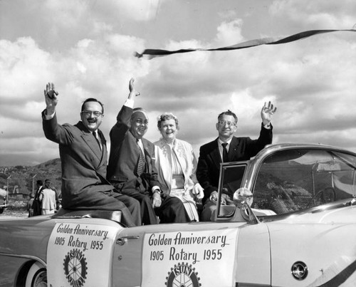 Rotary parades in Sun Valley