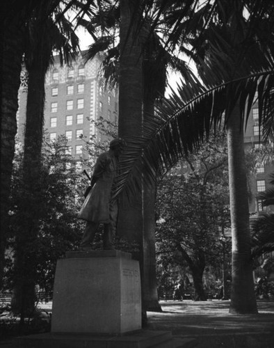 Beethoven's own spot at Pershing Square