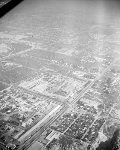 Vinnell Steel, Arrow Highway, looking northeast