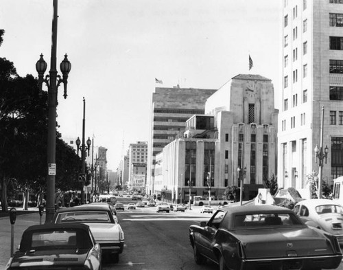 Spring and 1st, looking north