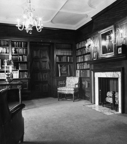 Library, Wrigley estate