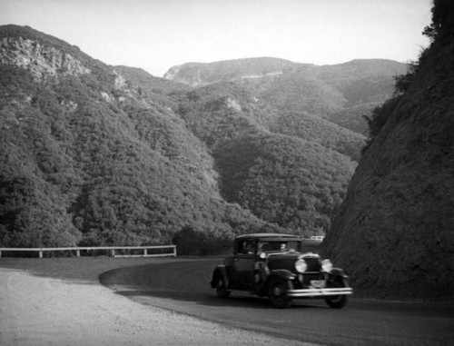 Driving on Topanga Canyon Boulevard