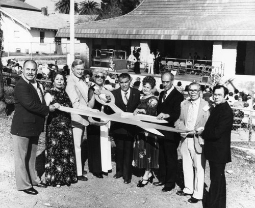 Ribbon-cutting ceremony in Boyle Heights