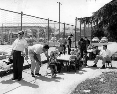 Father's Day at nursery school