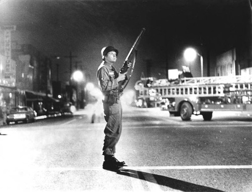 Staying alert, Watts Riots