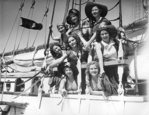 Pirates at the 1928 Pacific Southwest Exposition