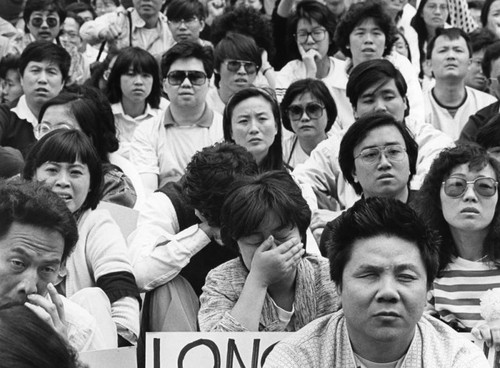 Chinese community protests