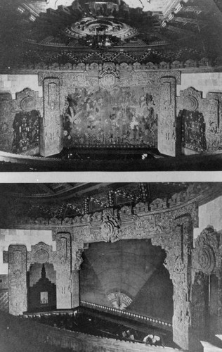 Proscenium of the Mayan Theater