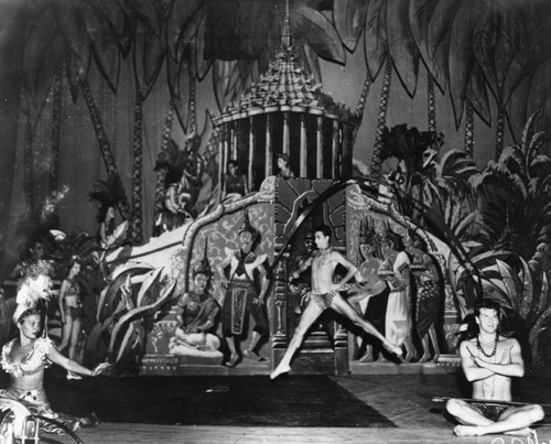 Exotic dance scene, Earl Carroll Theatre