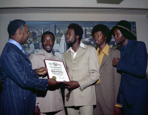 The Chambers Brothers receive resolution