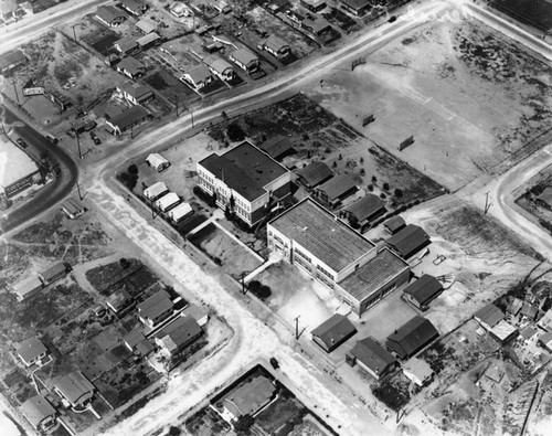 Hammel Street School aerial, view 1