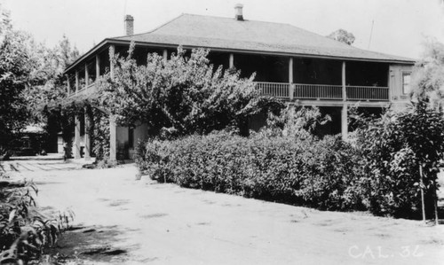 Exterior view of Lugo adobe