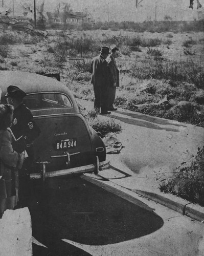 Black Dahlia crime scene