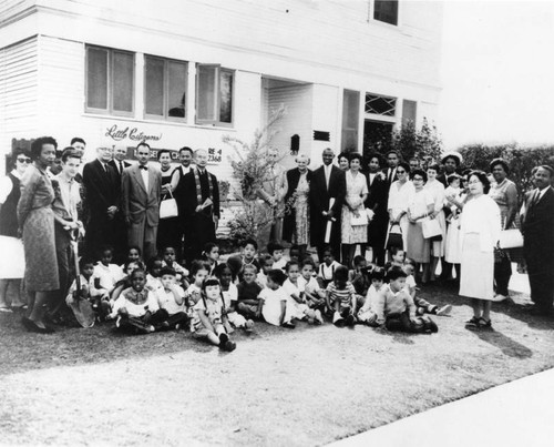 Group picture at the Little Citizen Nursery School