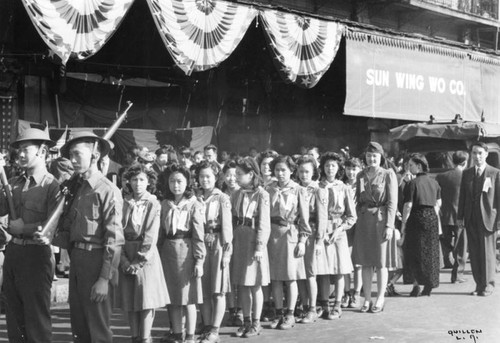Chinese American Girl Scouts