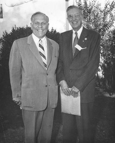 Goodwin Knight and Harry Morrill