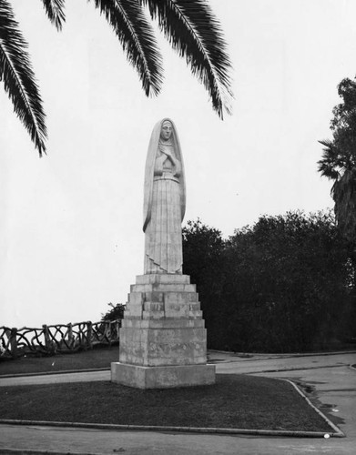 St. Monica's statue