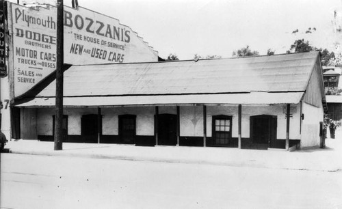 Second Casa Santa Cruz, Bozzani Motor Car Company