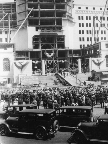 Los Angeles City Hall Construction