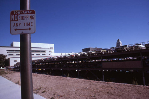 Bunker Hill parking lot