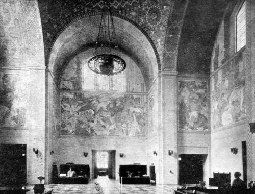 Central Library Rotunda, early view