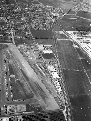 Hughes Aircraft, Fullerton, looking west