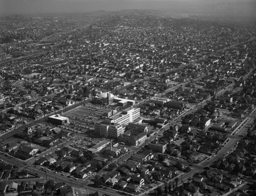 White Memorial Hospital, White Memorial Church, looking northeast