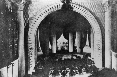 Proscenium, Million Dollar Theater — Calisphere
