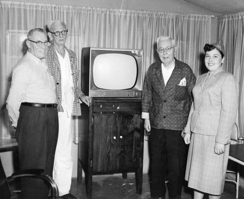 Patients get TV set