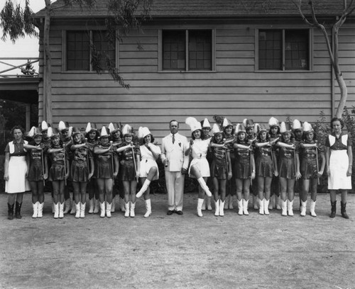 Wilmington Majorettes, group photo