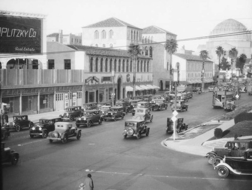 Wilshire Boulevard from Western Avenue