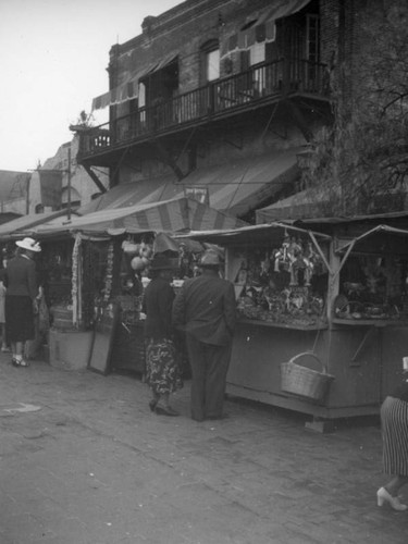 Olvera Street vendors