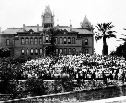 State Normal School, teachers and student body