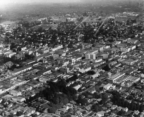 Santa Ana aerial view