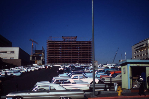 Department of Water and Power Building construction