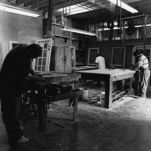 Workers at Coppa Woodworking, Inc