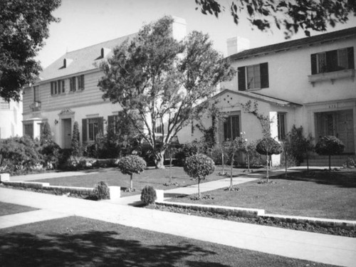 Residential street in Beverly Hills