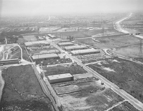 Slauson Industrial Tract, looking southwest