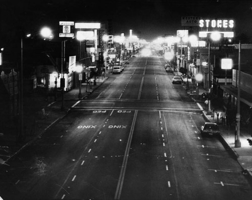 Whittier Boulevard in East Los Angeles