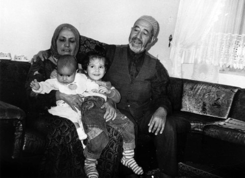 Muhittin Acar's parents and nieces in Turkey