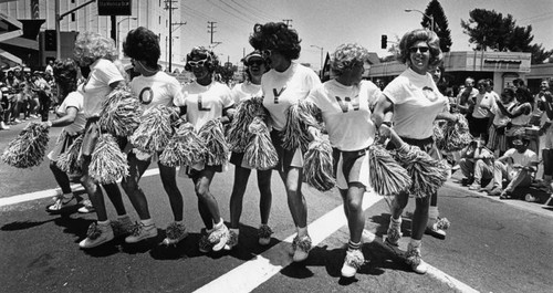 West Hollywood High Cheerleaders, Gay Parade