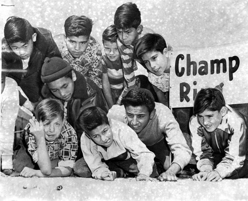 Marbles tournament at Griffith Park