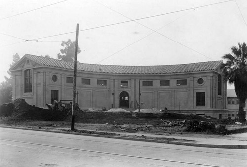 Landscaping, Lincoln Heights Branch Library