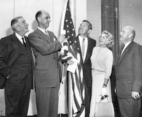 Dedicated new Encino Post Office